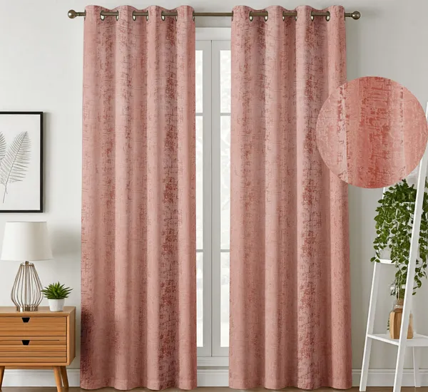 Distressed_Pink_Velvet_Blackout_Curtains_With_Grommets_(Set_Of_2)
