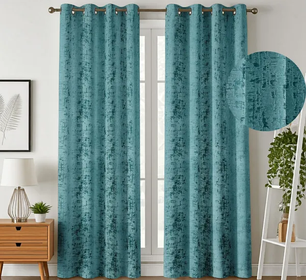 Textured_Velvet_Grommet_Curtain_Panel_-_Teal_Blue_(Set_Of_2)