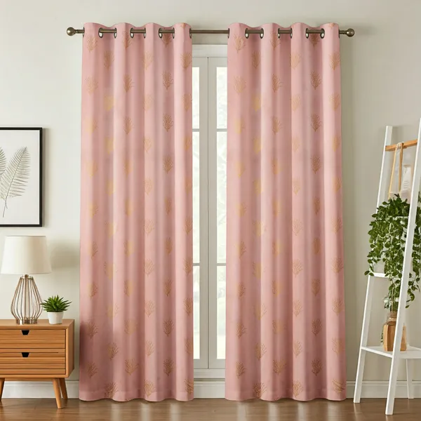 Pink_Grommet_Curtain_With_Golden_Tree_Branch_Embroidery_Pack_Of_2