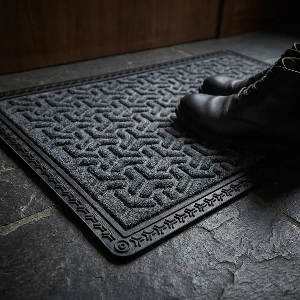 Decorative_Doormat_With_Geometric_Pattern_And_Border_Design