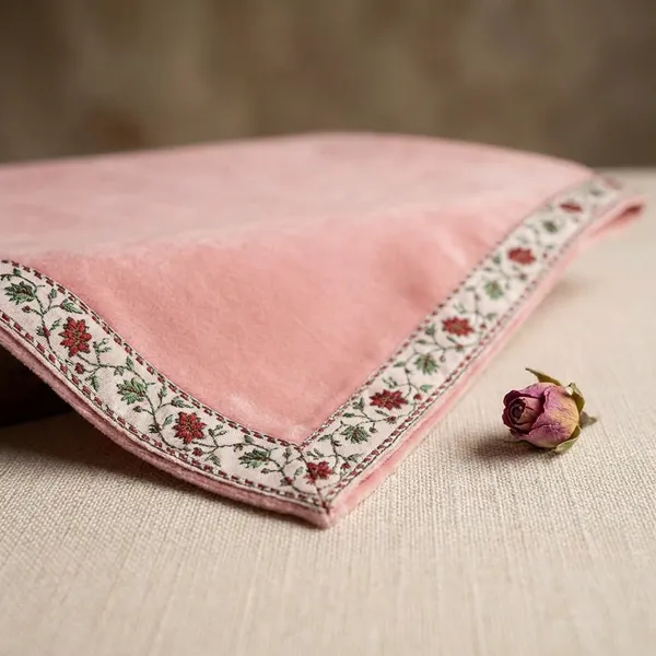 Pink_Floral_Border_Handkerchief_Set_-_Pack_Of_2