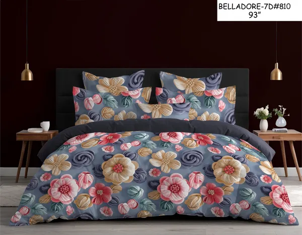 7D_Printed_Belladore_Floral_Print_Bedding_Set_-_Queen_Size_Comforter_With_Matching_Pillow_Covers