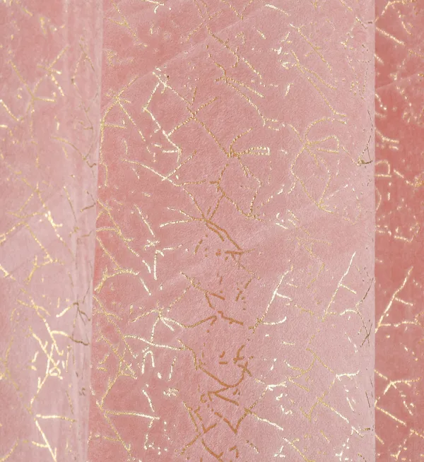 Pink_Crackle_Pattern_Sheer_Curtain_With_Grommets