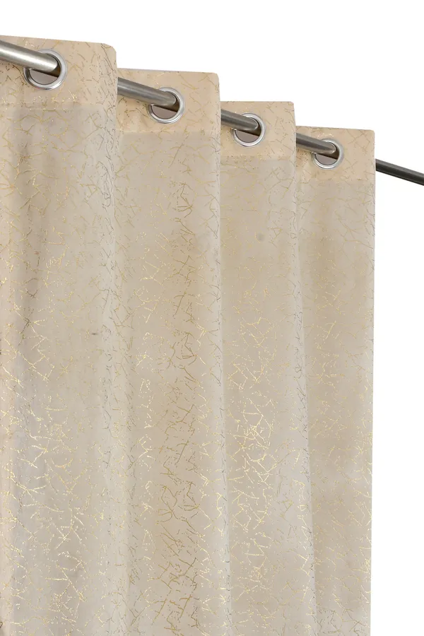 Cream_Textured_Grommet_Curtain_Panel_With_Metallic_Detailing