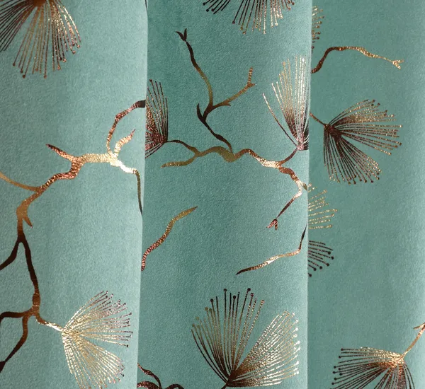 Elegant_Turquoise_Ginkgo_Leaf_Pattern_Eyelet_Curtains_With_Metallic_Embroidery