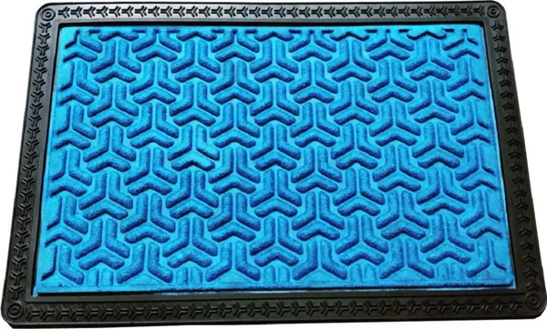 Decorative_Rubber_Door_Mat_With_Geometric_Pattern_And_Black_Border_Frame