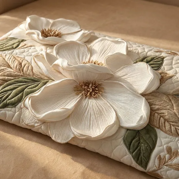 Luxury_3D_Floral_Embroidered_Quilted_Bedding_Set_With_Matching_Pillow_Covers