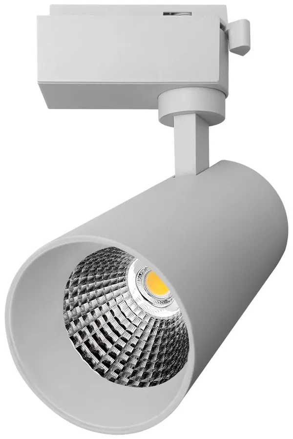 Led_Track_Light_Black_Cylindrical_Spotlight_With_Adjustable_Mounting_Warm_Light_10W/20W/30W