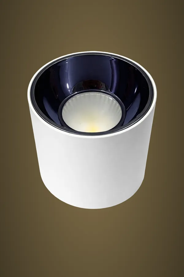 White_Ceramic_Candle_Holder_With_Navy_Blue_Interior