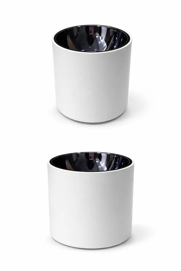 White_Ceramic_Candle_Holder_With_Navy_Blue_Interior__Pack_Of_2
