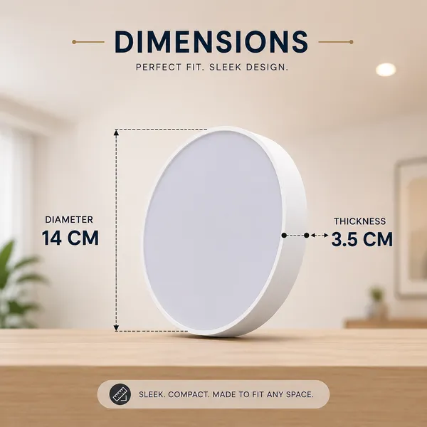 STARKLE_18W_Rimless_Round_LED_Full_Screen_Surface_Panel,_3-in-1_Color_Temperature,_Energy_Efficient_Surface_Mounted_Ceiling_Fixture,_No_False_Ceiling_Required,_for_Home,_Office_&_Indoor