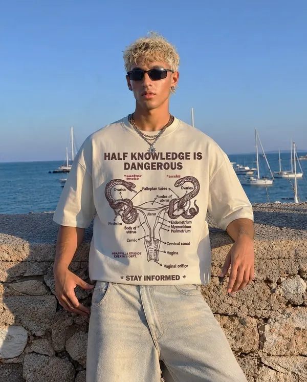Half_Knowledge_Is_Dangerous_Unisex_Tee