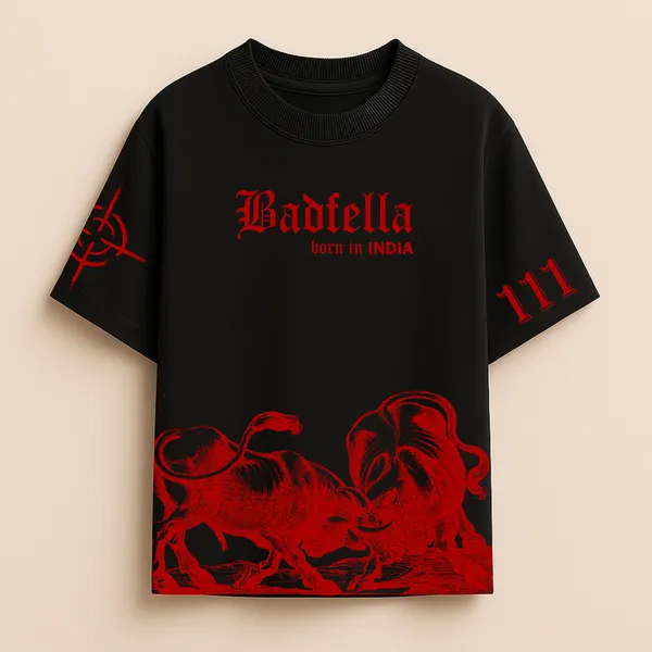 Bull_Fight_Unisex_Oversized_Tee