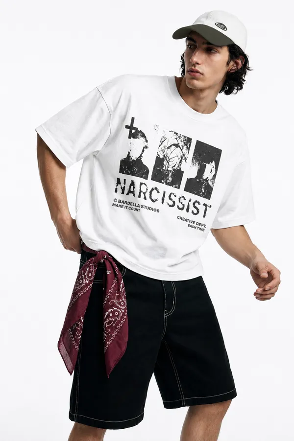 Narcissist_Layered_oversized_t-shirts