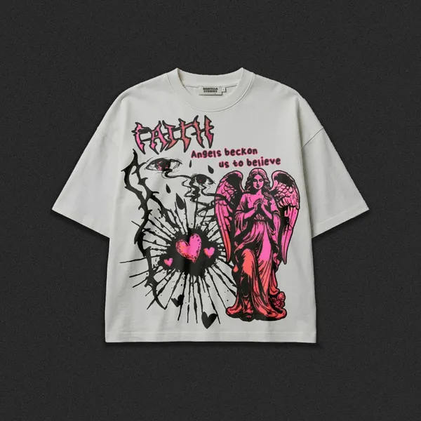 Angels_Beckon_Us_To_Believe_Oversized_Tee