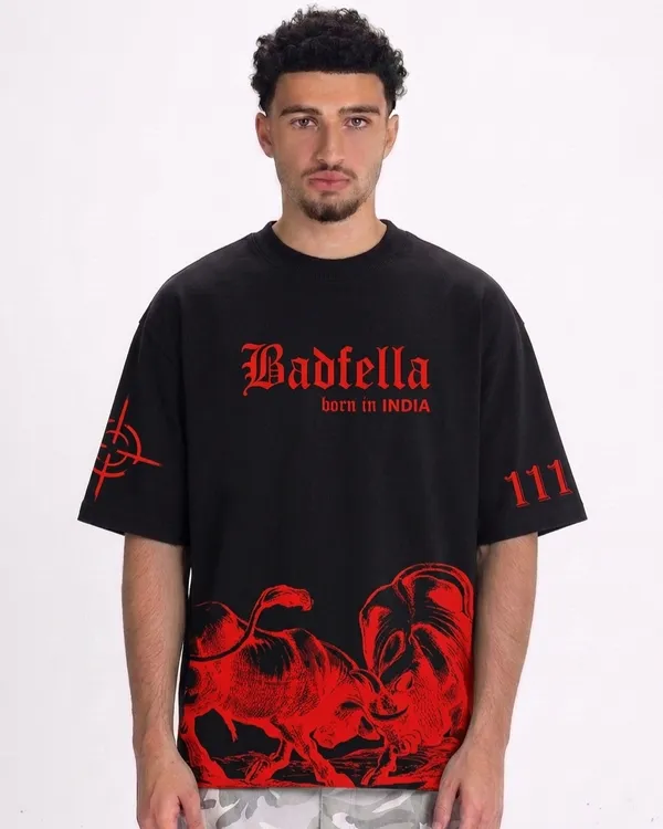 Bull_Fight_Unisex_Oversized_Tee