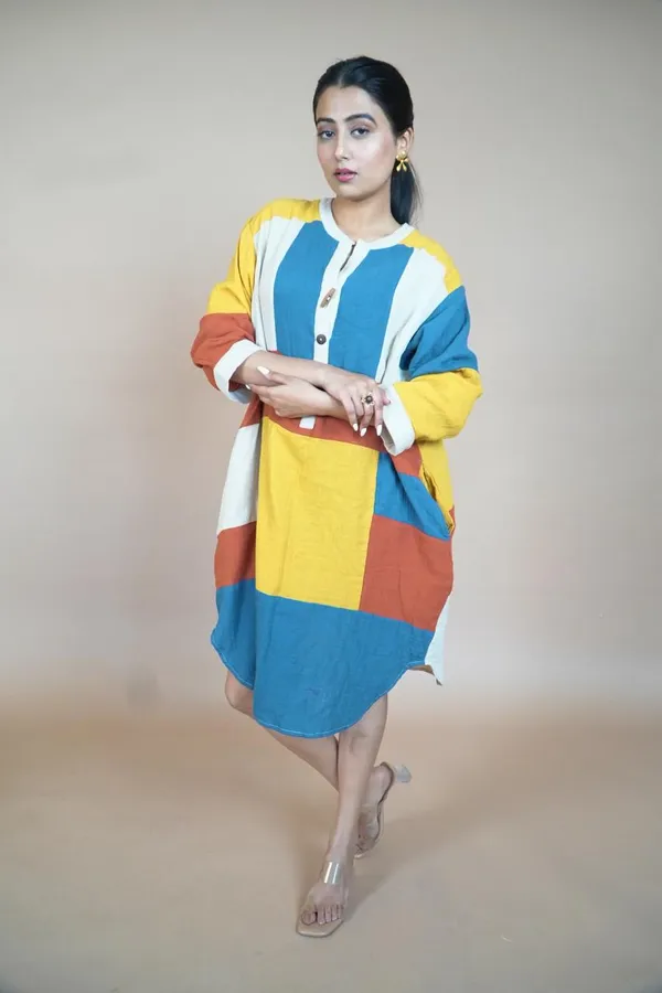 Boho_Bloom_Cotton_Dress_For_Women
