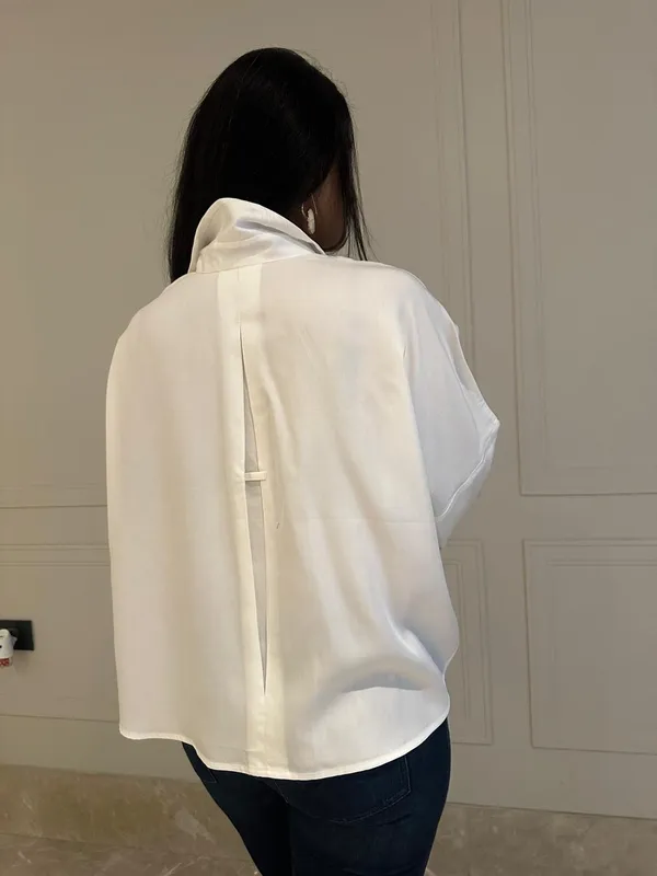 White_Aura_Relaxed_Cotton_Shirt_For_Women