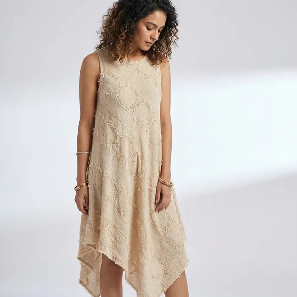 Earthy_Charm_Cotton_Dress_For_Women