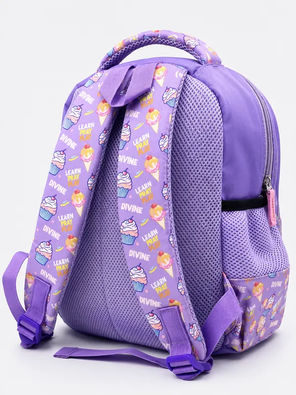Bhakti_is_Sweet_-_Kids'_Purple_Backpack