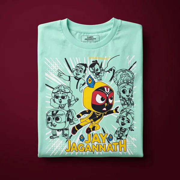 Jay_Jagannath_Kids_"Character_Squad"_T-Shirt