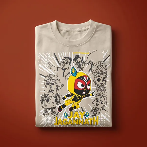 Jay_Jagannath_Kids_"Lord_Jagannath_&_Friends"_T-Shirt