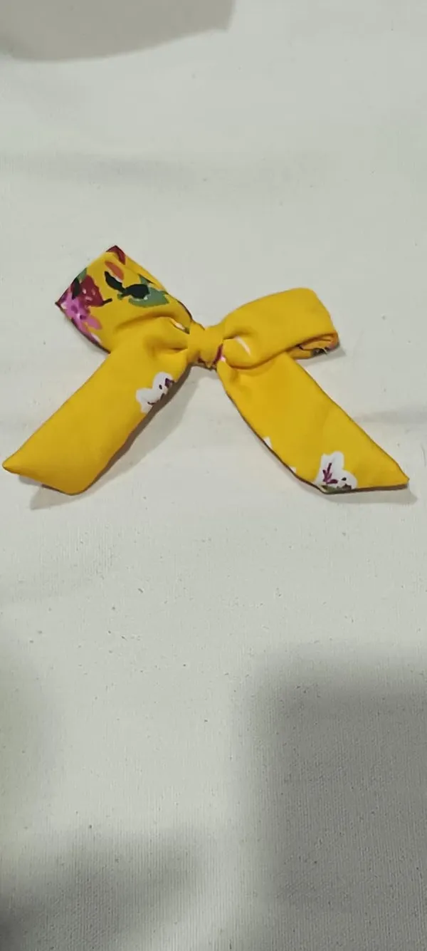 Yellow_Satin_Premium_And_Elegant_Hair_Bow_For_Women