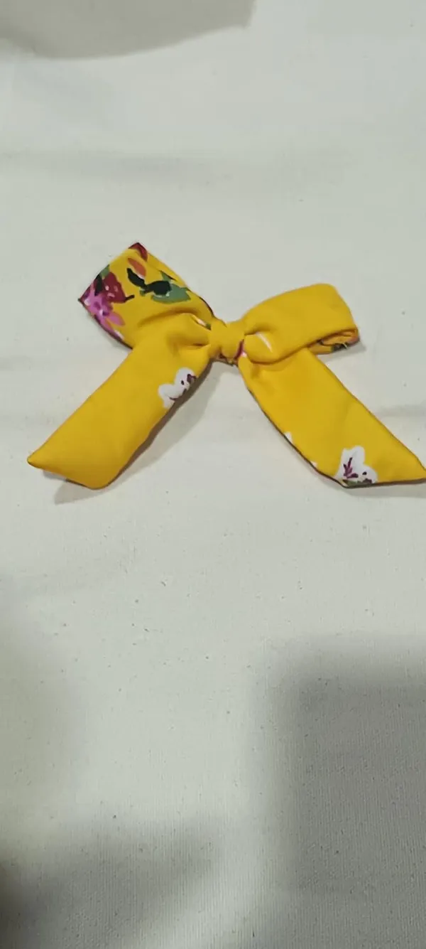 Yellow_Satin_Premium_And_Elegant_Hair_Bow_For_Women