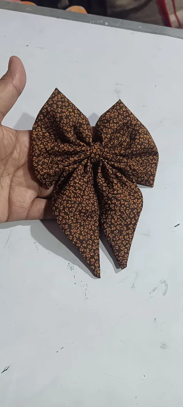 Brown_Satin_Premium_And_Elegant_Hair_Bow_For_Women