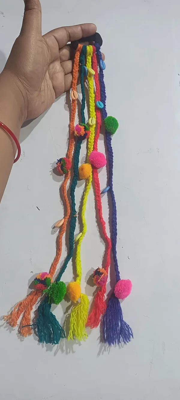Multicolor_Cotton_And_Synthetic_Fibre_Premium_And_Elegant_Hanging_Tassels_For_Women