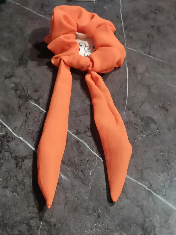 Orange_Satin_Premium_And_Elegant_Hair_Bow_For_Women