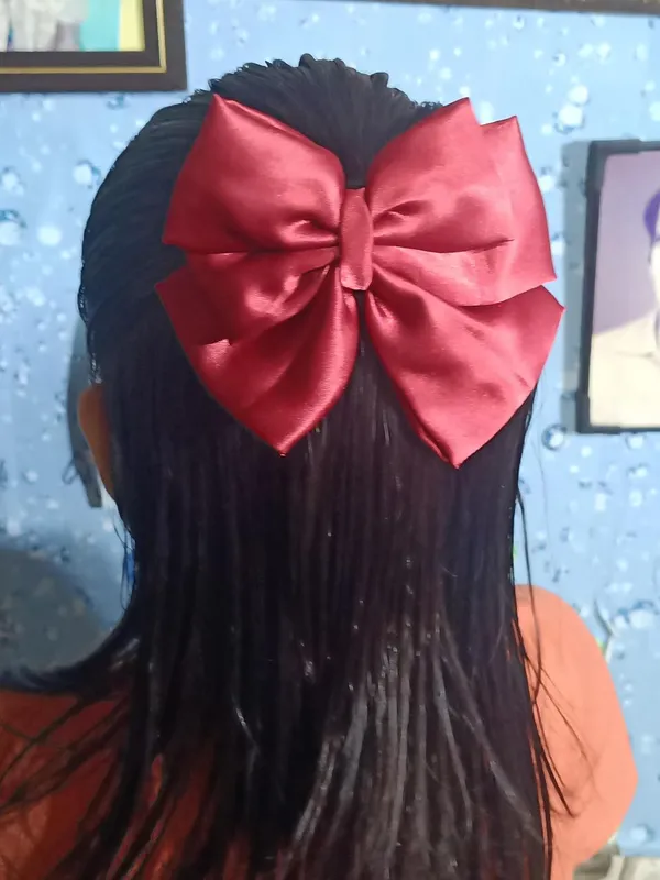 Red_Satin_Premium_And_Elegant_Hair_Bow_Clip_For_Women