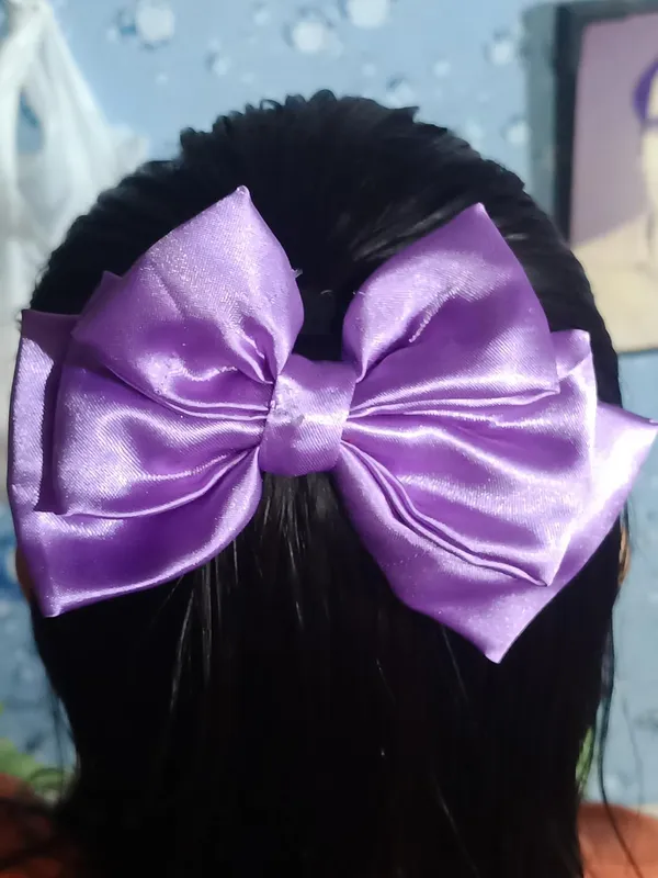 Purple_Satin_Premium_And_Elegant_Hair_Bow_For_Women