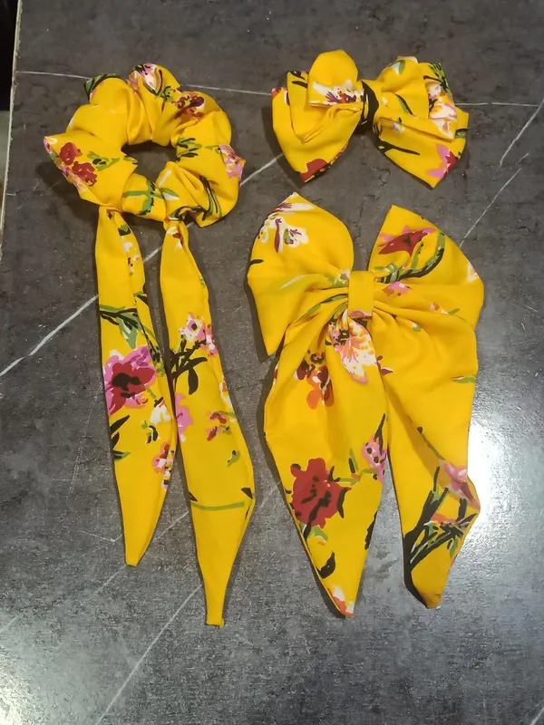 Yellow_Satin_Premium_And_Elegant_Hair_Bow_For_Women_(Pack_fo_3)