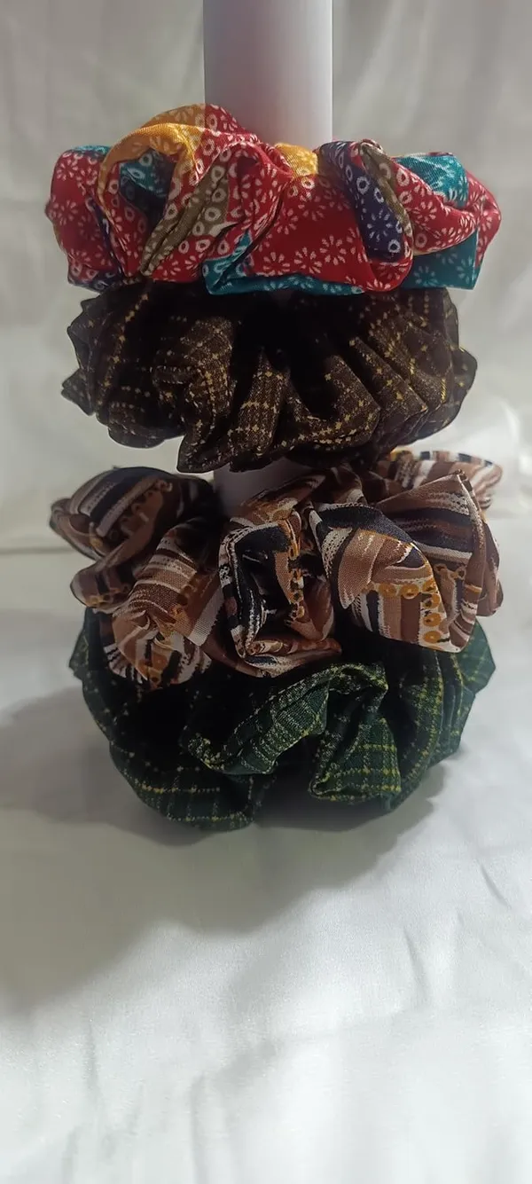 Multicolor_Satin_Premium_And_Elegant_Hair_Bow_For_Women_(Pack_of_4)
