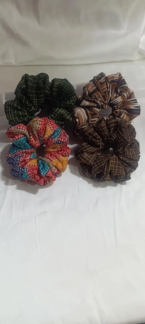 Multicolor_Satin_Premium_And_Elegant_Hair_Bow_For_Women_(Pack_of_4)