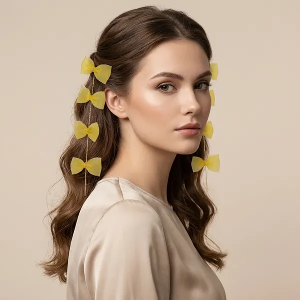 Yellow_Organza_Premium_And_Elegant_Hair_Scrunchie_For_Women_(Pack_of_2)