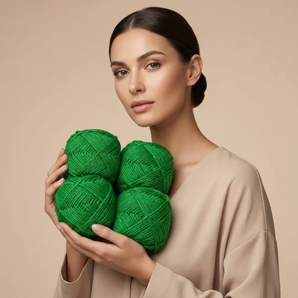 Green_Premium_And_Elegant_Knitting_Yarn_Bundle_For_Women_(Pack_of_4)