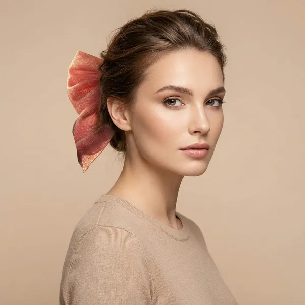 Green_Satin_Premium_And_Elegant_Hair_Bow_Clip_For_Women