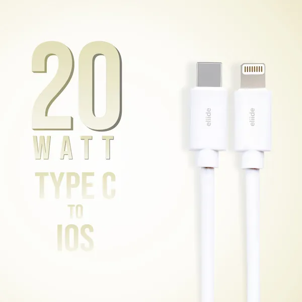 Eliide_Dc-80_Type-C_To_Ios_20W_Pd_Fast_Charging_Cable_1M
