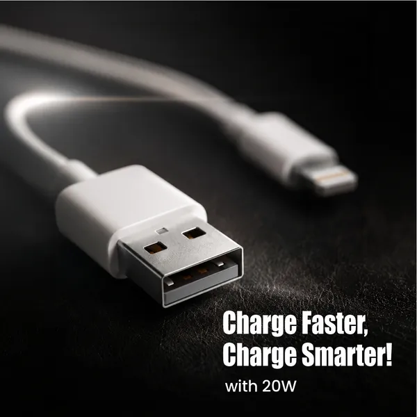 Eliide_Eld-11T_Usb_To_Ios_Cable_20W_4A_Fast_Charging_1M