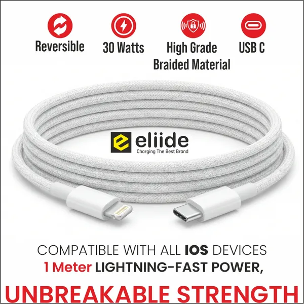 Eliide_Eld-14T_Pro_Type-C_To_Ios_Cable_30W_Pd_Fast_Charging_1M