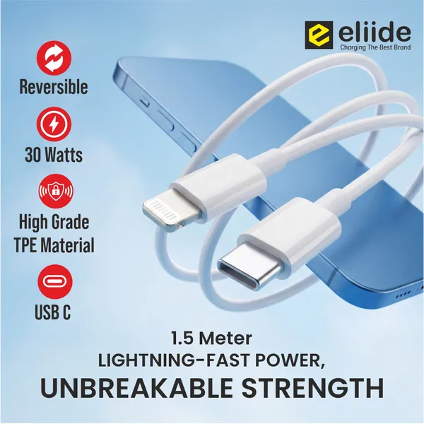 Eliide_Eld-22T_Type-C_To_Ios_30W_Fast_Charging_Cable_1.5M