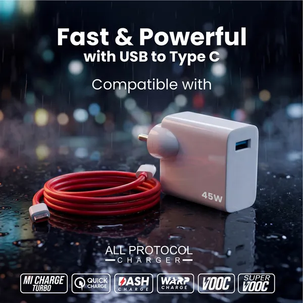 Eliide_Konnect_45W_Fast_Charger_With_Usb_Type-C_Cable_White