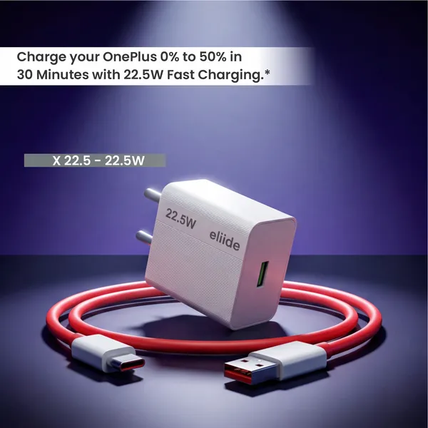 Eliide_X-22.5W_Fast_Charger_With_Type-C_Cable_White