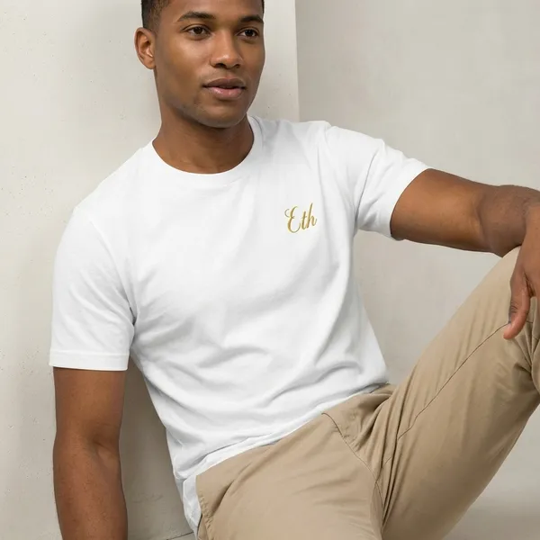 White_Ethnova_Cotton_Tshirt_With_Embroidered_Logo