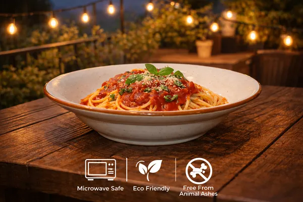 White_Premium_Ceramic_Pasta_Plate