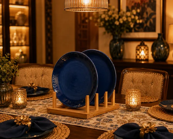 VEROSHIA_Ceramic_Blue_Plates_Set_of_2