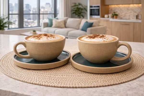 Brown_And_Green_Premium_Ceramic_Coffee_Mug_With_Dish