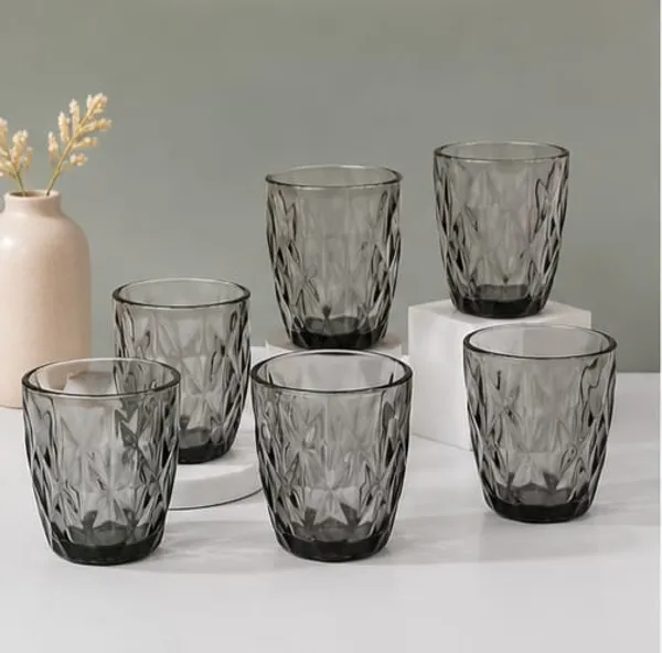 Black_Crystal_Cut_Juice_Glasses_Drinkware_Set_(Set_Of_6)
